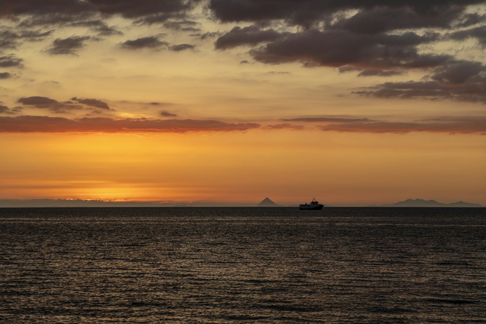 Sunset over Bantayan Island